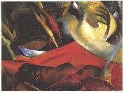 August Macke The tempest (The Storm) Sweden oil painting artist
